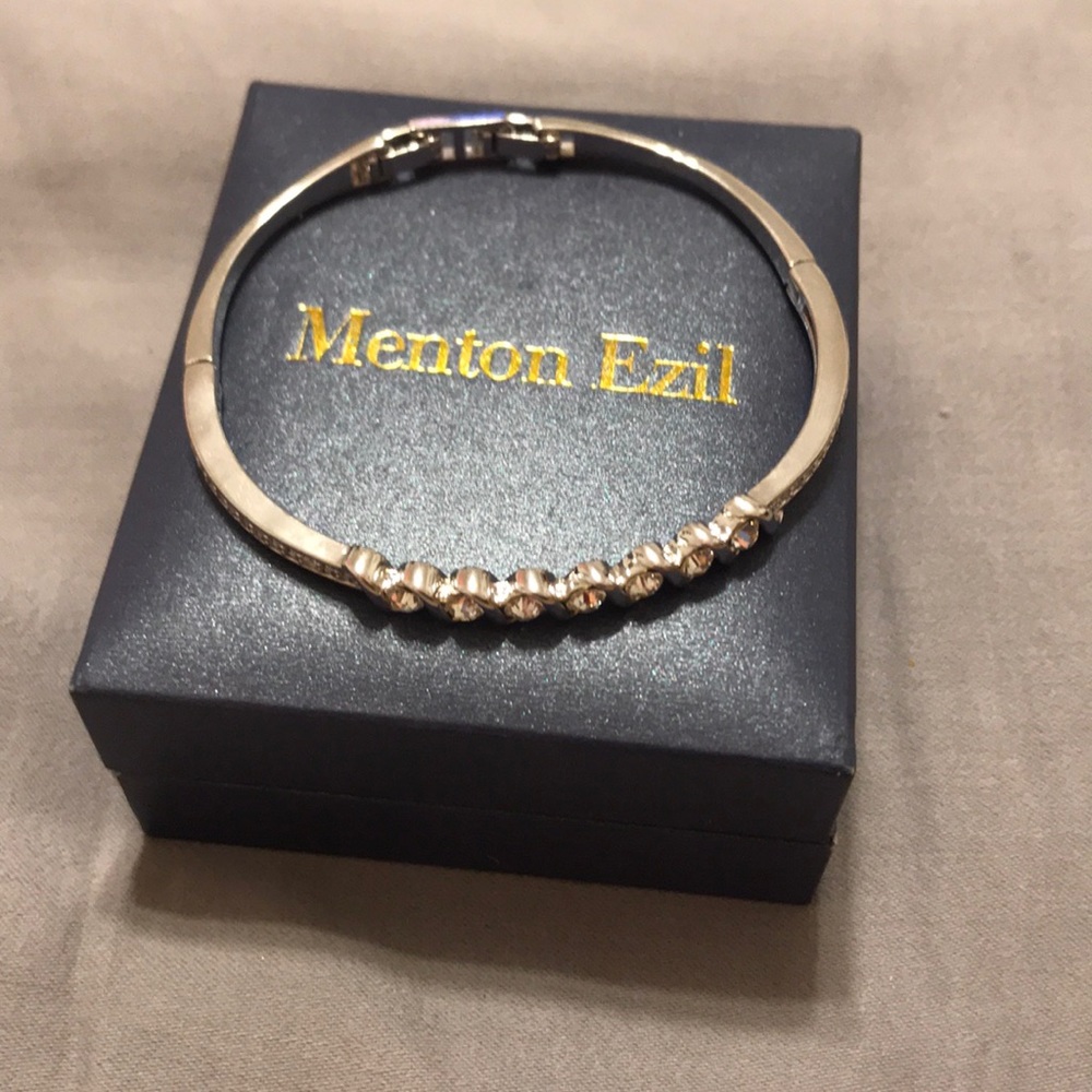 Mention Ezil Bangle Bracelets Swarovski Jewelry